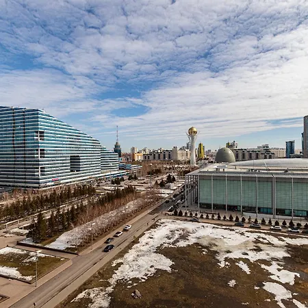 Просторная Однушка В Центре Nur-Sultan  Exterior photo