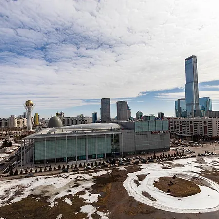 Просторная Однушка В Центре Nur-Sultan  Exterior photo