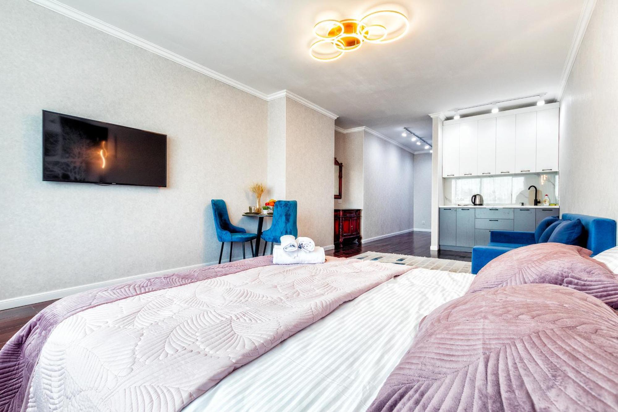 Apartment просторная однушка в центре Nur-Sultan (Astana)