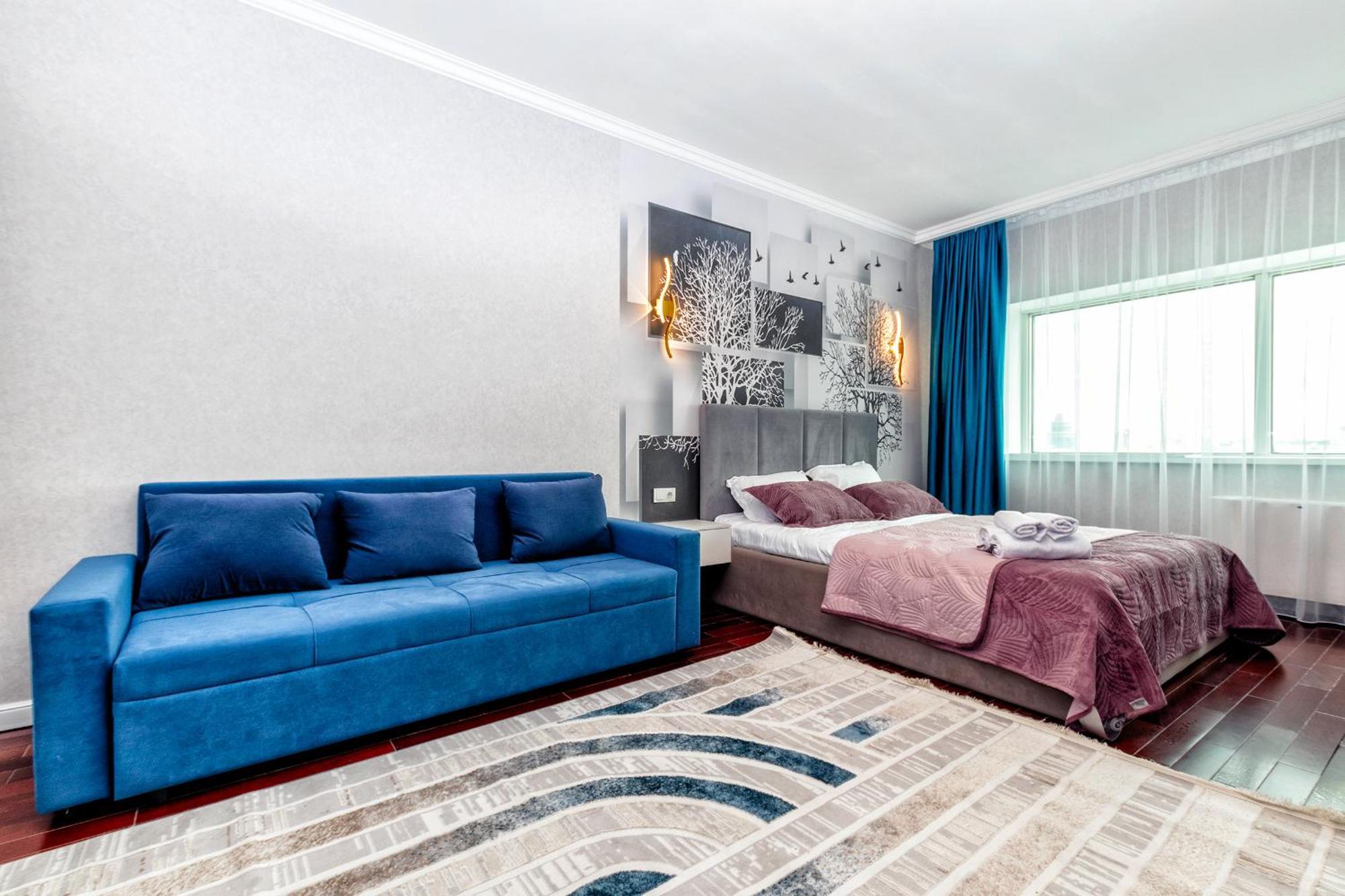 Apartment просторная однушка в центре Nur-Sultan (Astana)